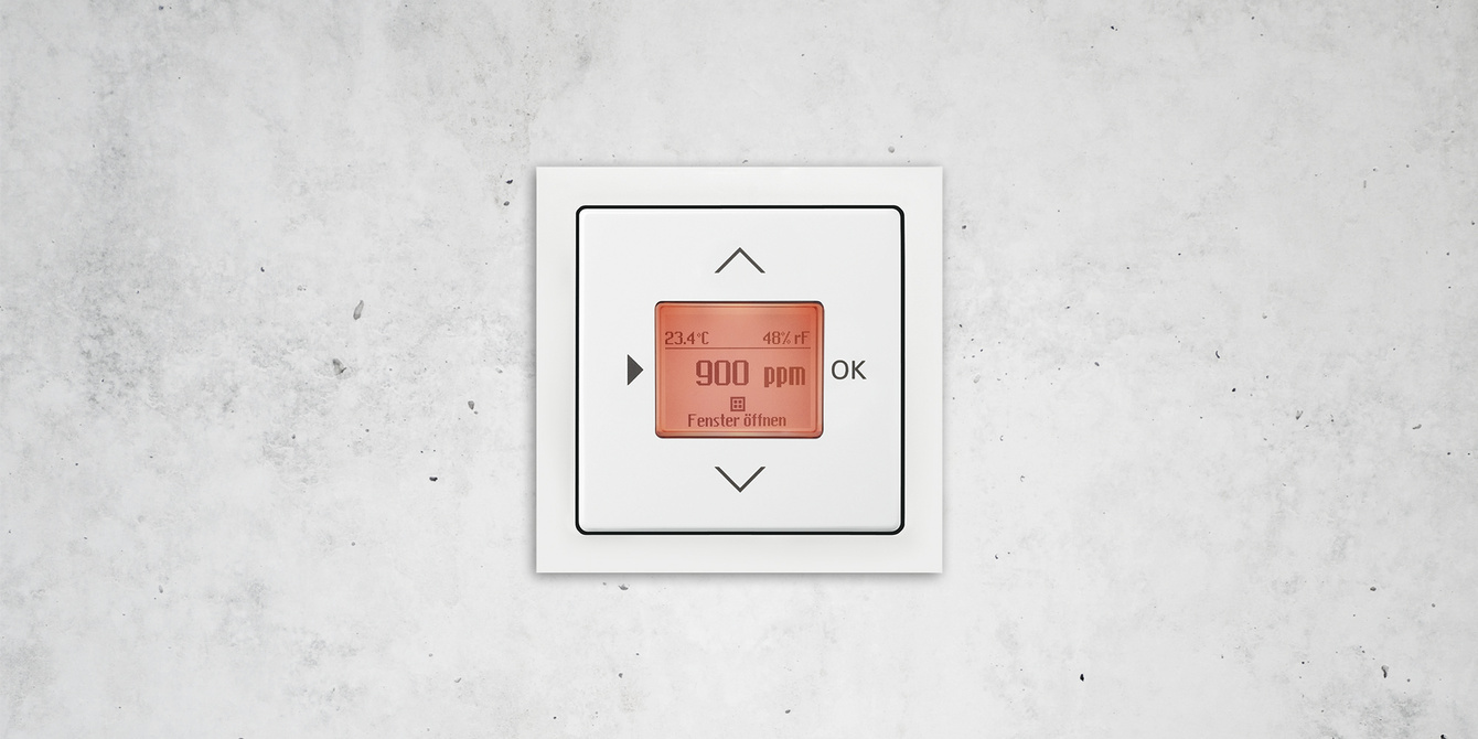 Busch-Raumluftsensor® CO2 bei Elektro Schmitt GmbH in Theres